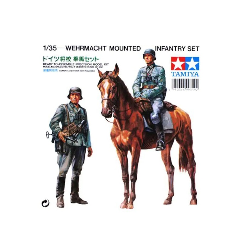 Tamiya 35053 1/35 German Mounted Infantry