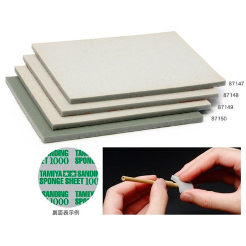 Tamiya 87147 Sanding Sponge Sheet - 400