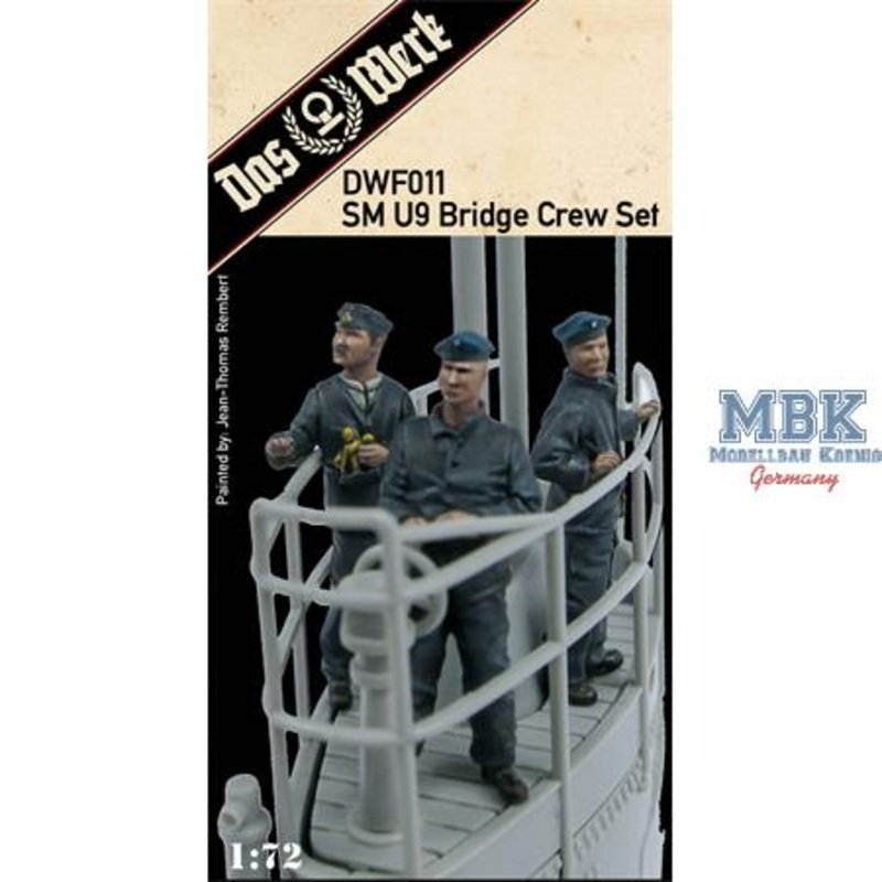 Das Werk DWF011 1/72 SM U9 Bridge Crew Set