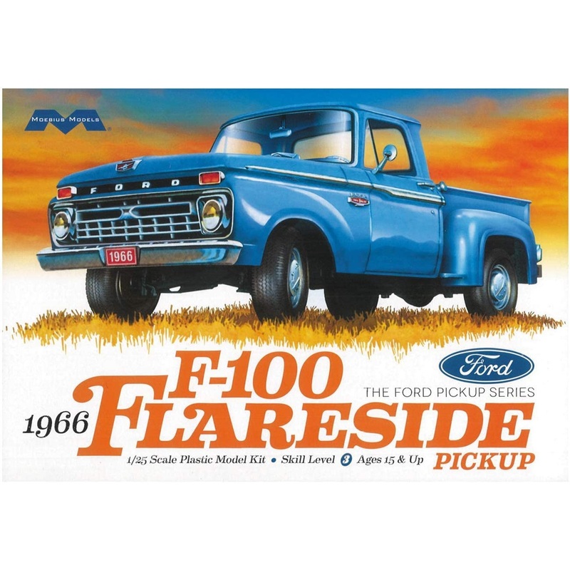 Moebius 1232 1/25 Ford F-100 Flareside Pickup #1232
