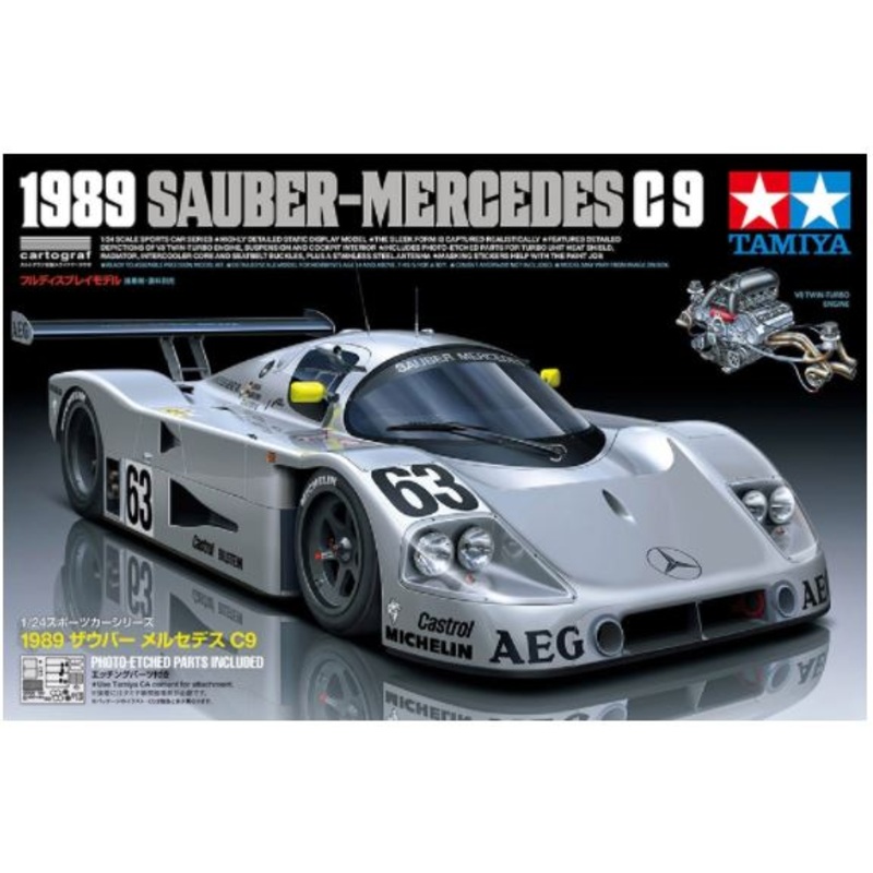 Tamiya 24359 1/24 1989 SAUBER-MERCEDES C9