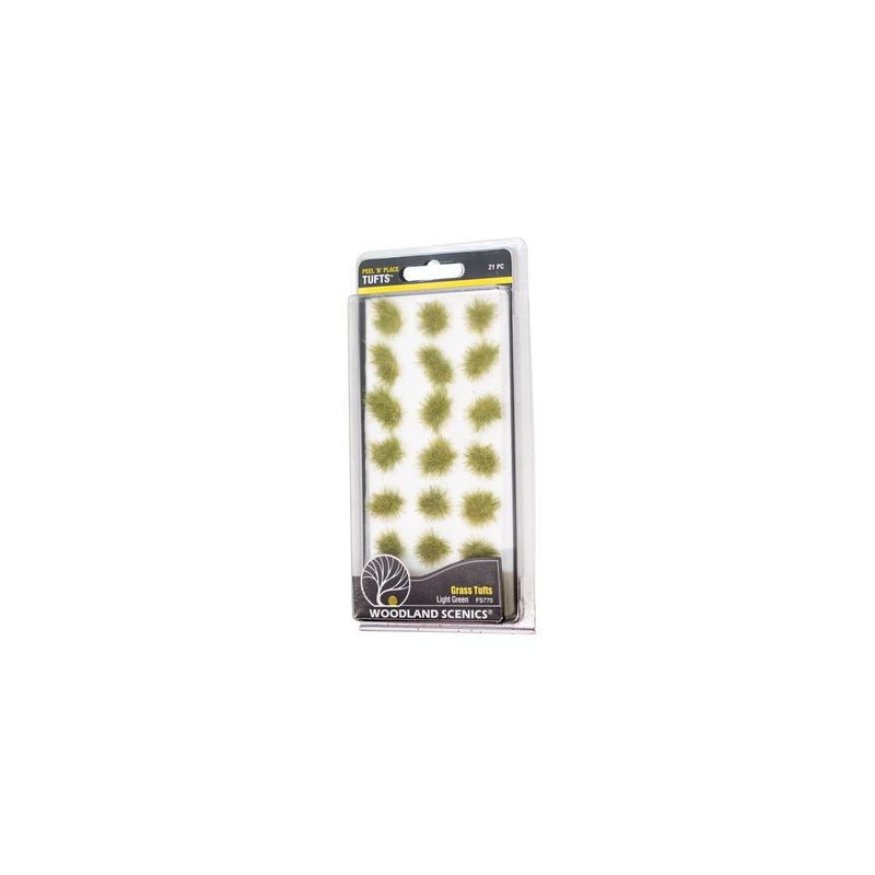 Woodland Scenics FS770 Light Green Grass Tufts