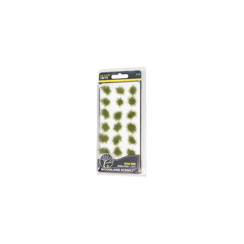 Woodland Scenics FS771 Medium Green Grass Tufts