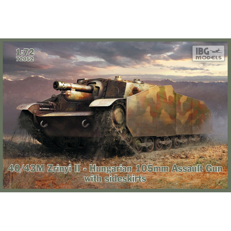 IBG 72052 1/72 43M Zrinyi II Hungarian Assault Gun w/Sideskirts