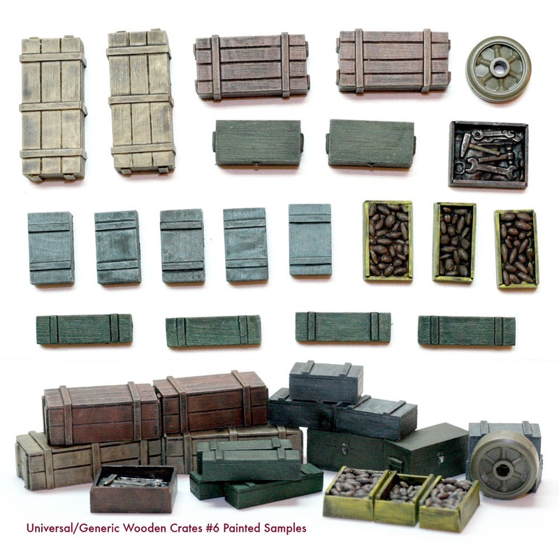 Value Gear WC006 1/35 Wooden Crates #6