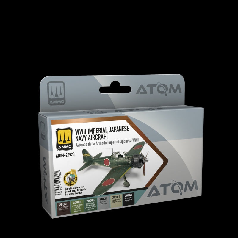 AMMO by Mig 20928 WWII Imperial Japanese Navy Aircraft Set