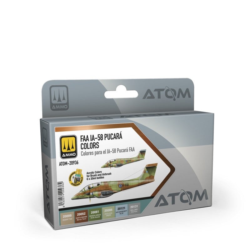 AMMO by Mig 20936 FAA IA-58 Pucar Colors Set