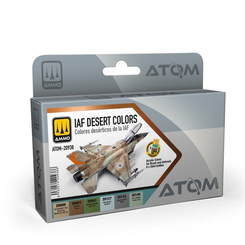 AMMO by Mig 20938 IAF Desert Colors Set