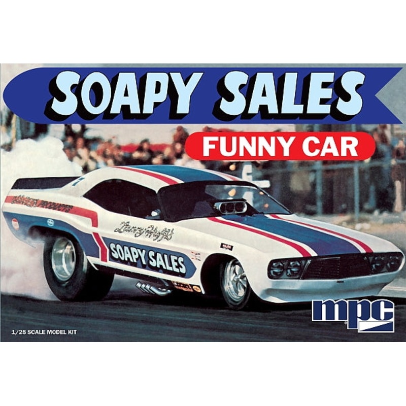 MPC 831/12 1/25 Soapy Sales Funny Car