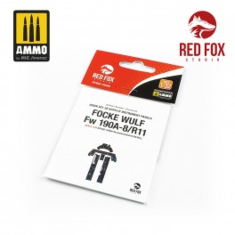 Red Fox 32006 1/32 Focke-Wulf Fw190 A-8/R11 (for Revell kit)