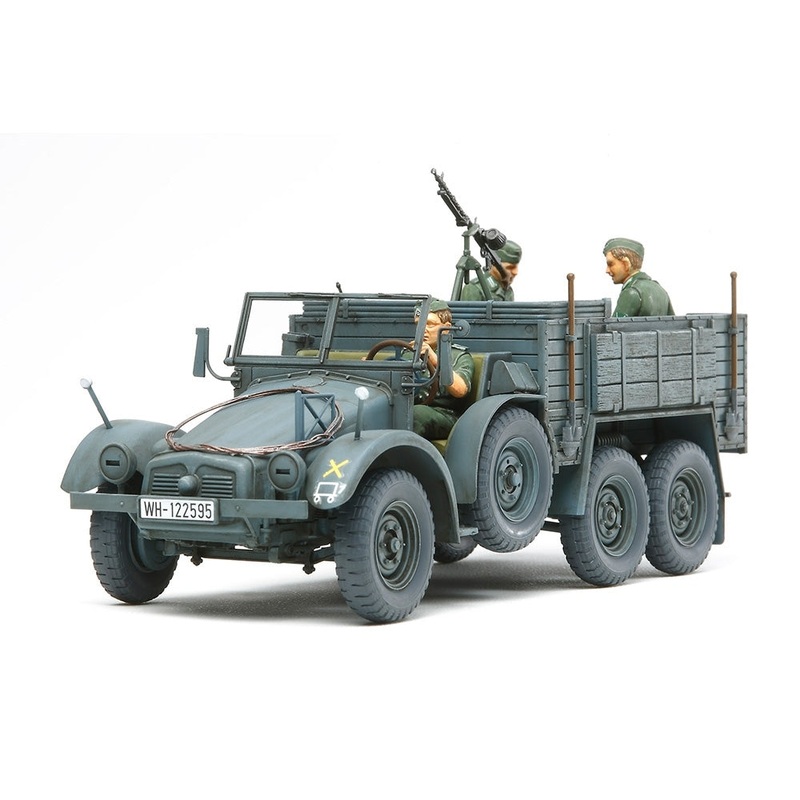 Tamiya 35317 1/35 German Krupp Protze Kfz 70 6x4 Truck Personnel Carrier