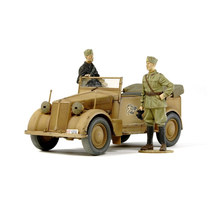 Tamiya 37014 1/35 Italian/German 508CM Coloniale Staff Car