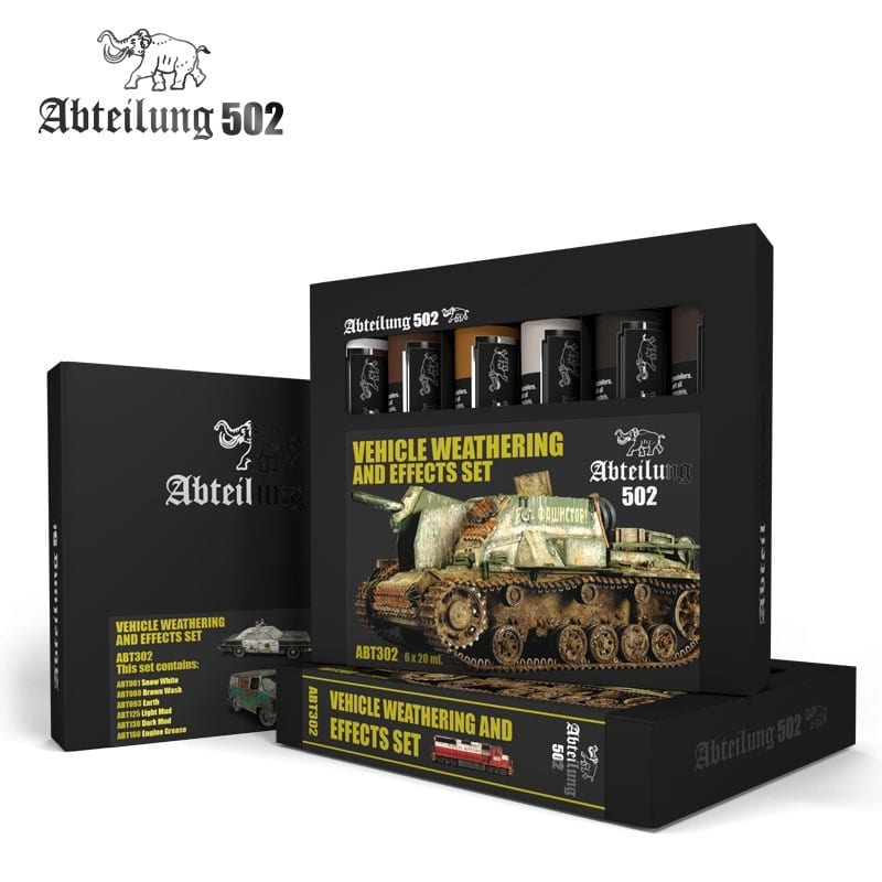 Abteilung502 302 Vehicle Weathering and Effects Set