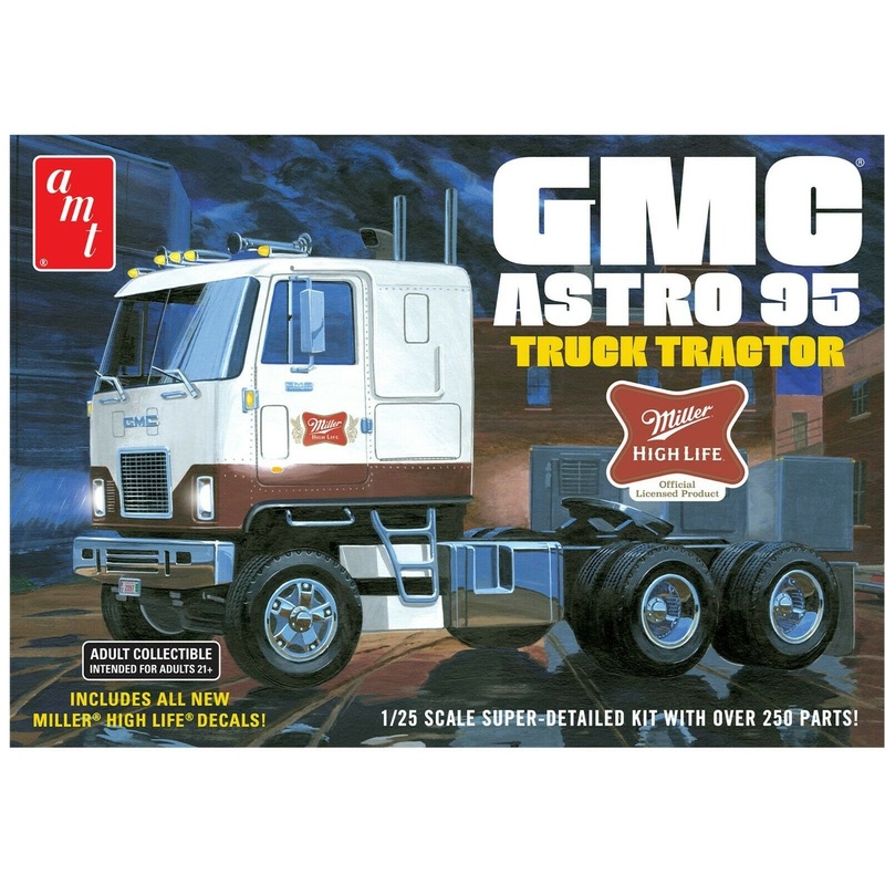 AMT 1230 1/25 GMC Astro 95 Semi Tractor Cab