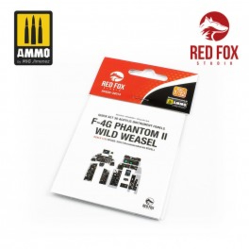 Red Fox 32013 1/32 F-4G Phantom II Wild Weasel (for Revell kit)