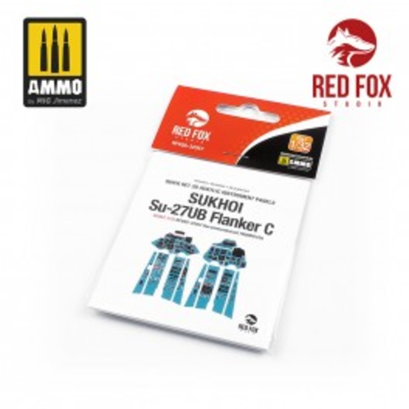 Red Fox 32057 1/32 Sukhoi Su-27 Flanker C (UB) (for Trumpeter kit)