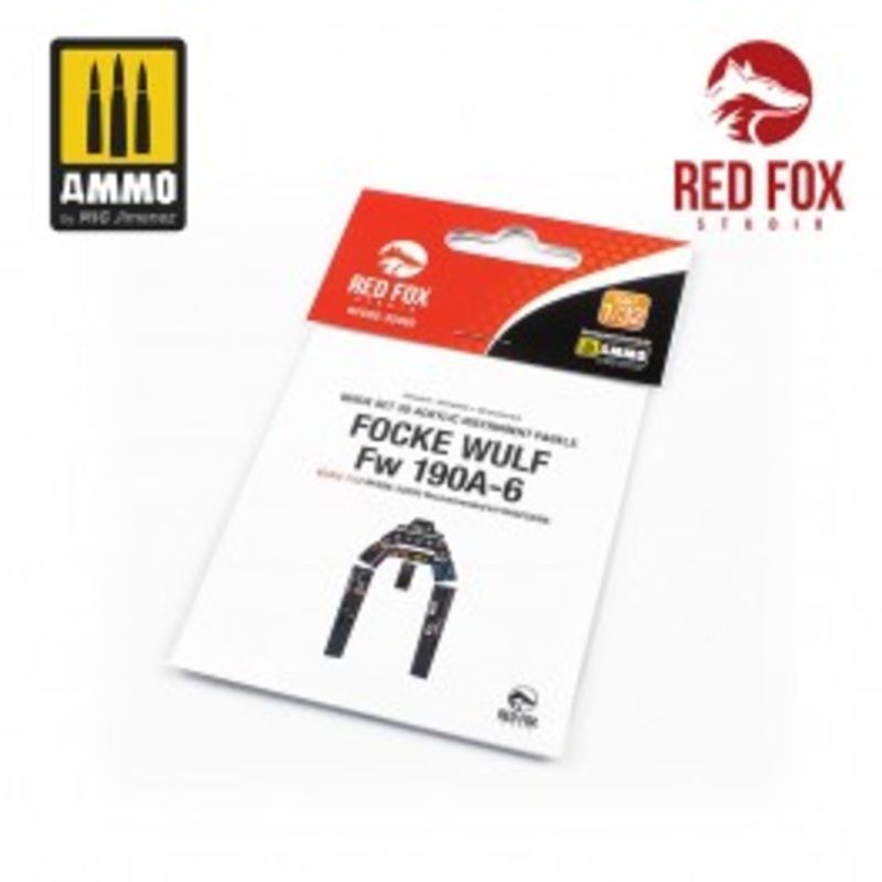 Red Fox 32092 1/32 Focke Wulf Fw 190A-6 (for Hasegawa kit)