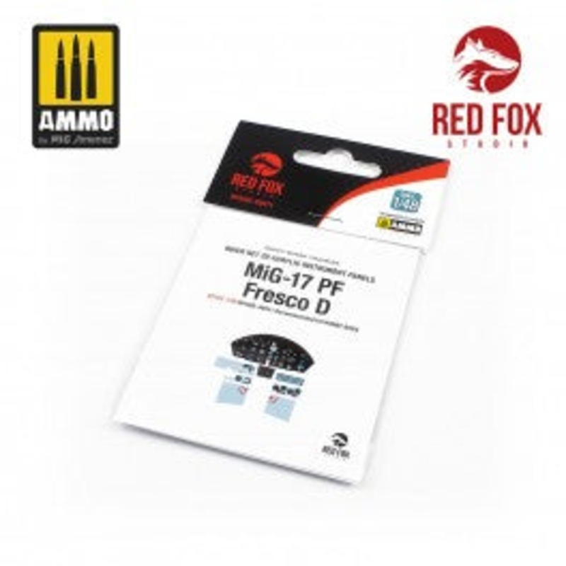 Red Fox 48011 1/48 MiG-17 PF Fresco D (for Hobby Boss  kit)