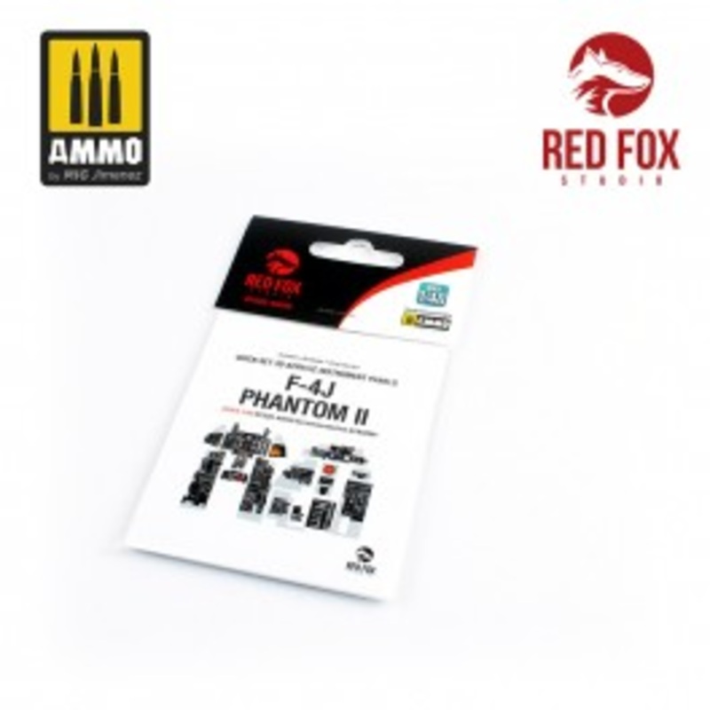Red Fox 48038 1/48 F-4J Phantom II (for Academy kit)