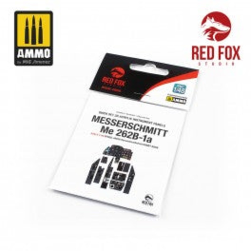 Red Fox 48056 1/48 Messerschmitt Me 262B-1a (for Hobby Boss  kit)