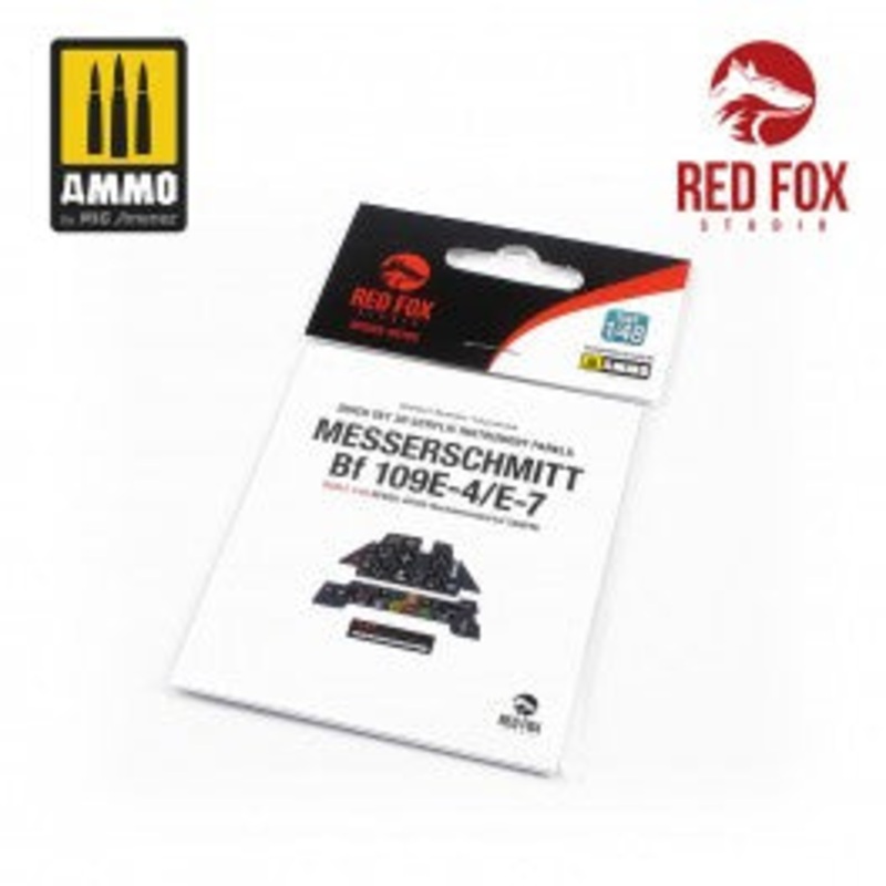 Red Fox 48105 1/48 Messerschmitt Bf 109E-4/7 (for Tamiya kit)