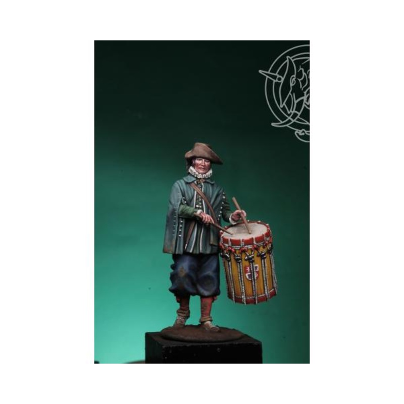 ROMEO Models 54mm Drummer of Tercios 1585 Empel