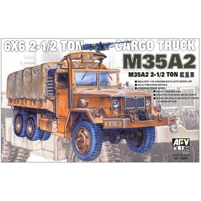 AFV Club 35004 1/35 M35A2 2 1/2 Ton Cargo Truck