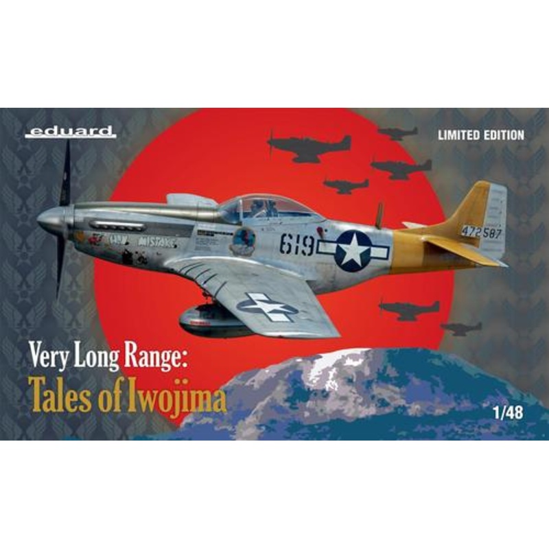Eduard 11142 1/48 Very Long Range: Tales of Iwojima (P-51D)