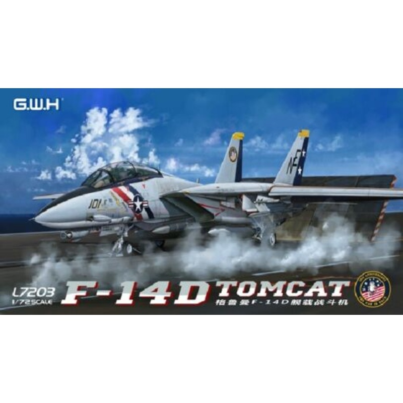 Great Wall Hobby L7203 1/72 Grumman F-14D Tomcat VF-2 Bounty Hunters