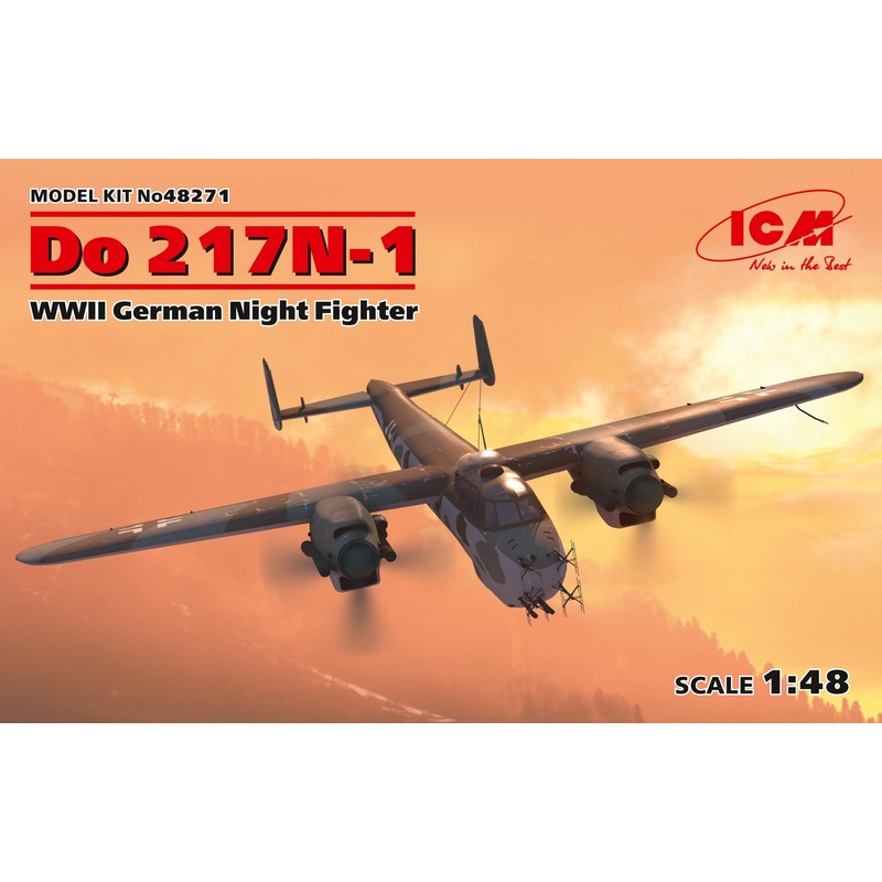 ICM 48271 1/48 Do 217N-1, WWII German Night Fighter