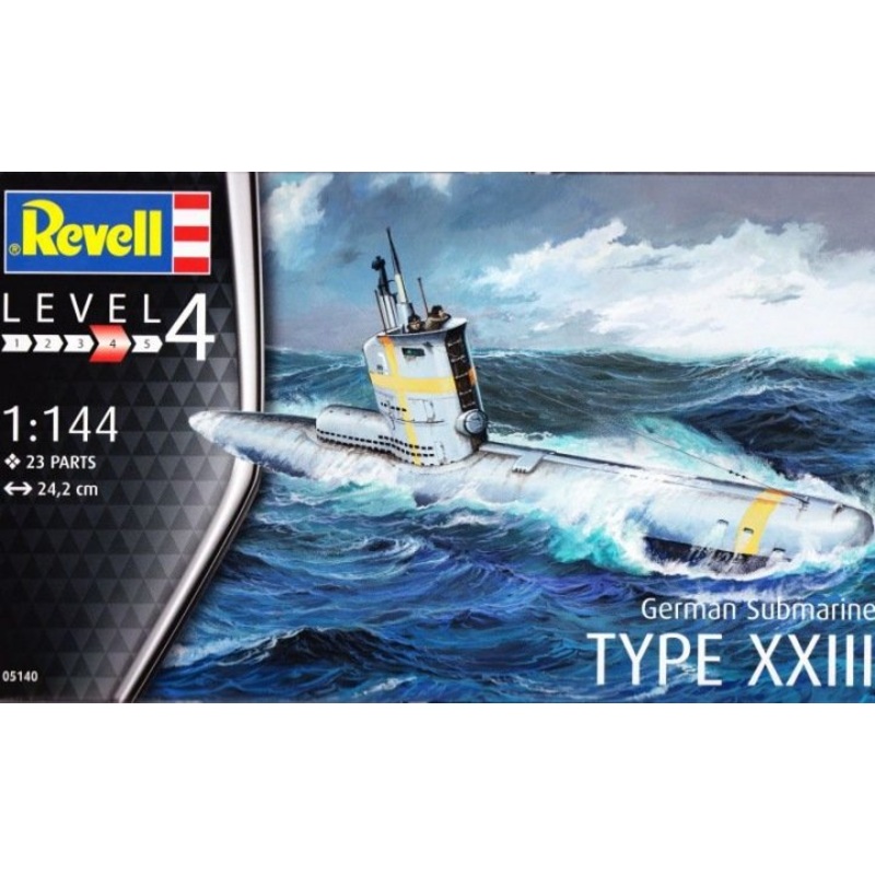 Revell 05140 1/144 German Submarine TYPE XXIII