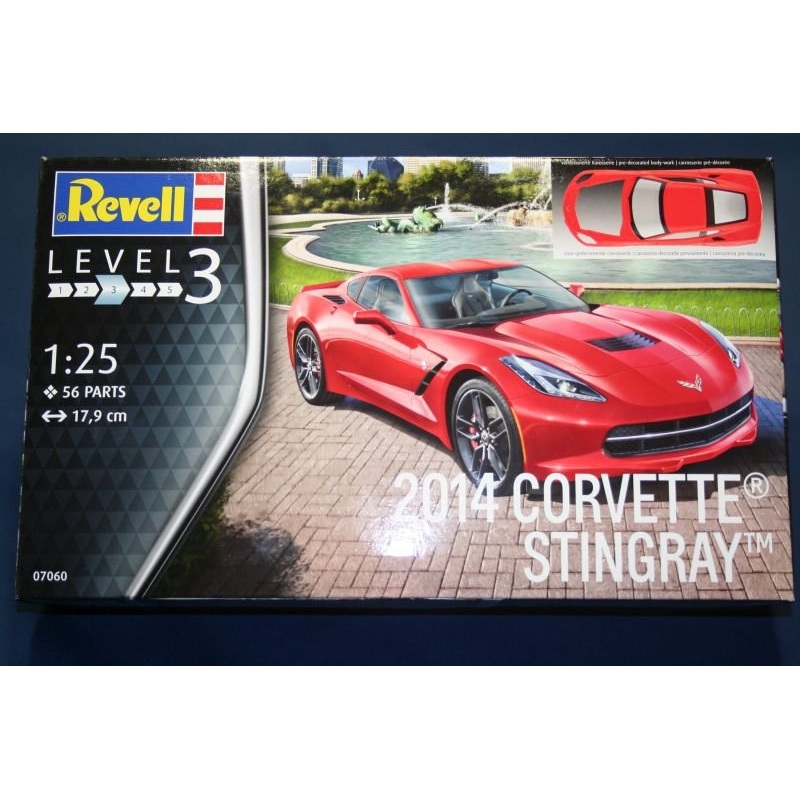 Revell 07060 1/25 2014 Corvette Stingray