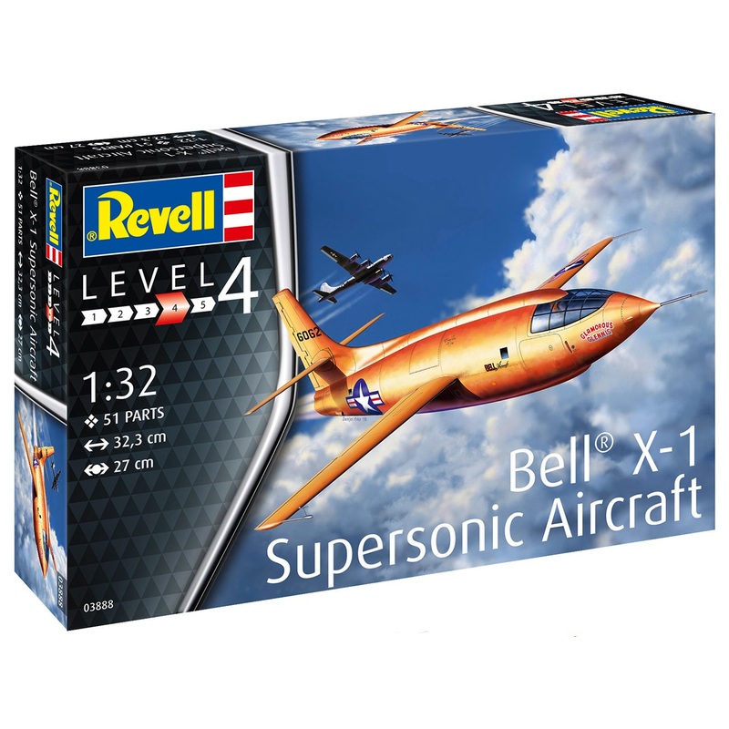 Revell 3888 1/32 Bell X-1 (1st Supersonic)