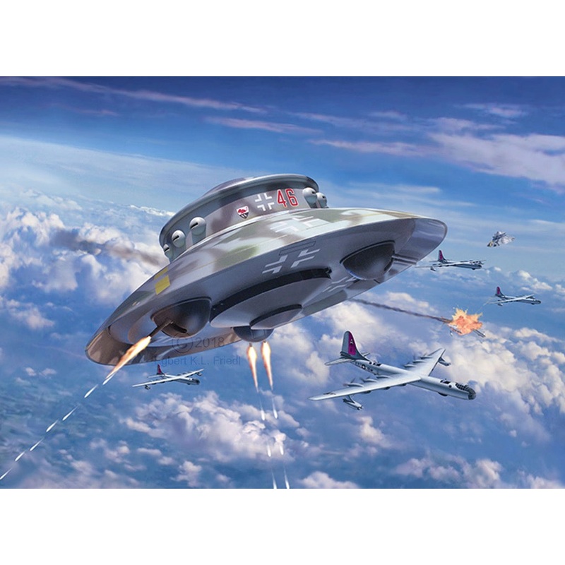 Revell 3903 1/72 Flying Saucer Haunebu II