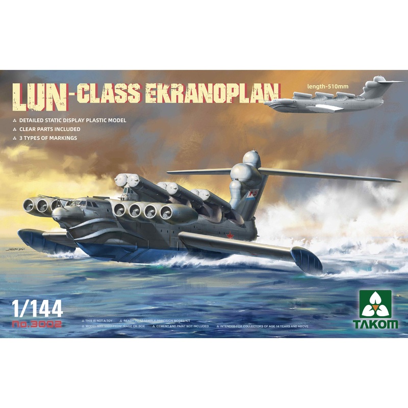 Takom 3002 1/144  Lun-Class Ekranoplan