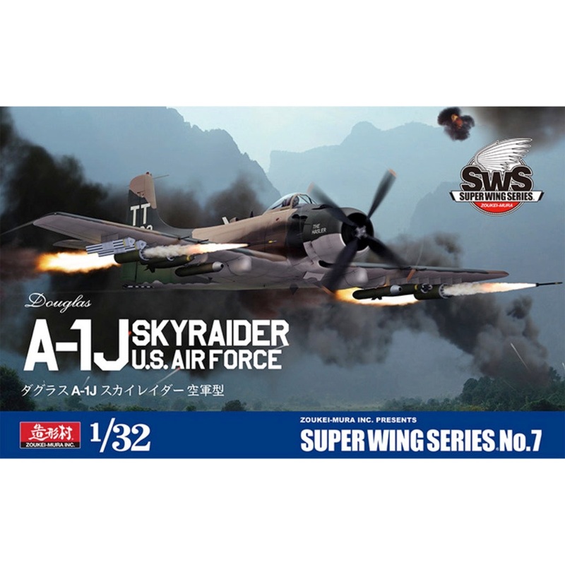 Zoukei Mura SWS 07 1/32 Douglas A-1J Skyraider USAF