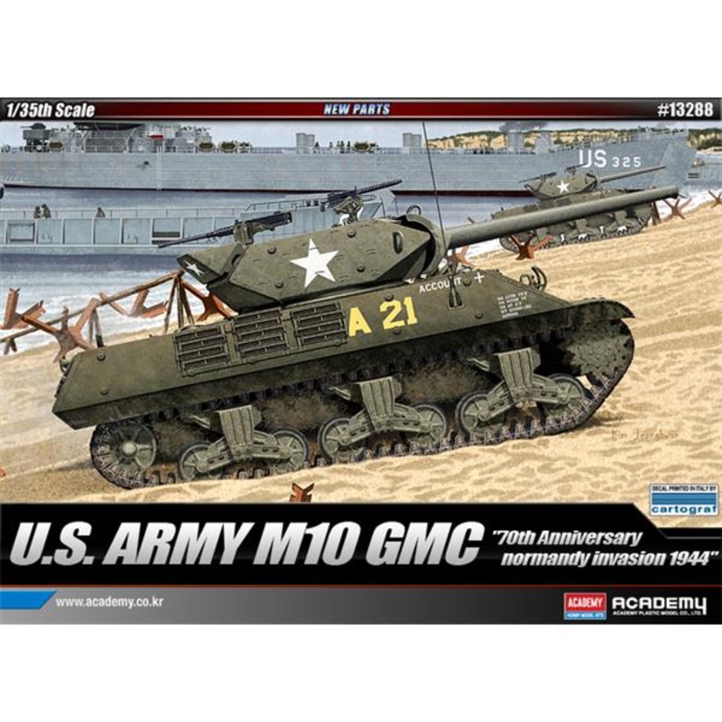 Academy 13288 1/35 US Army M10 GMC 70th Anniversary 1944