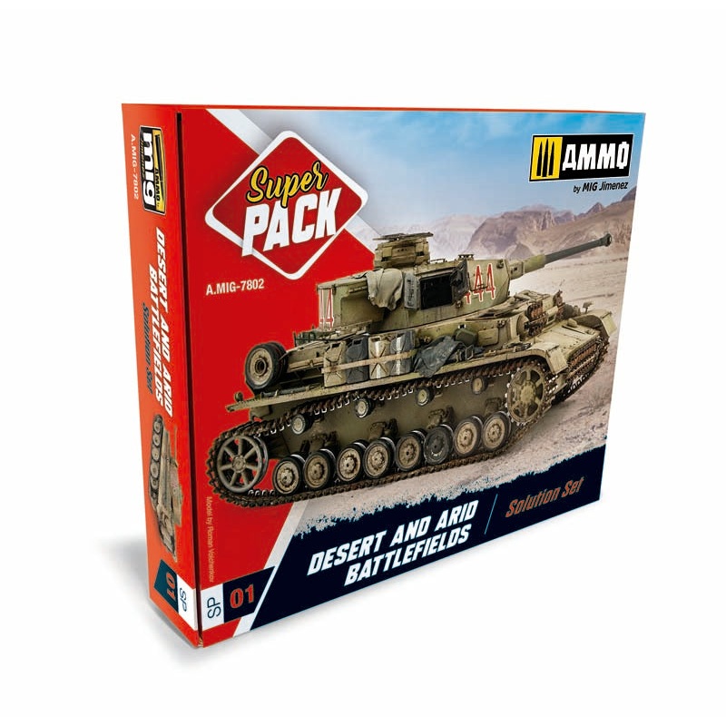 AMMO by Mig 7802 Desert & Arid Battlefields Super Pack
