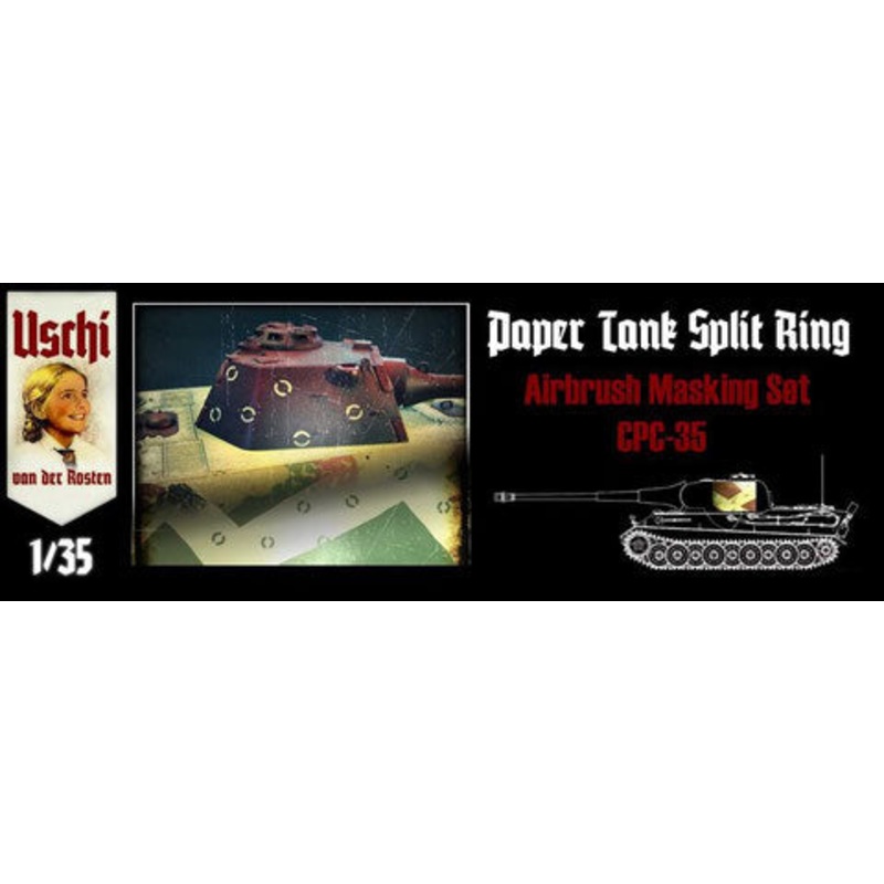 Split Ring Camo Stencil hypothetical 1946