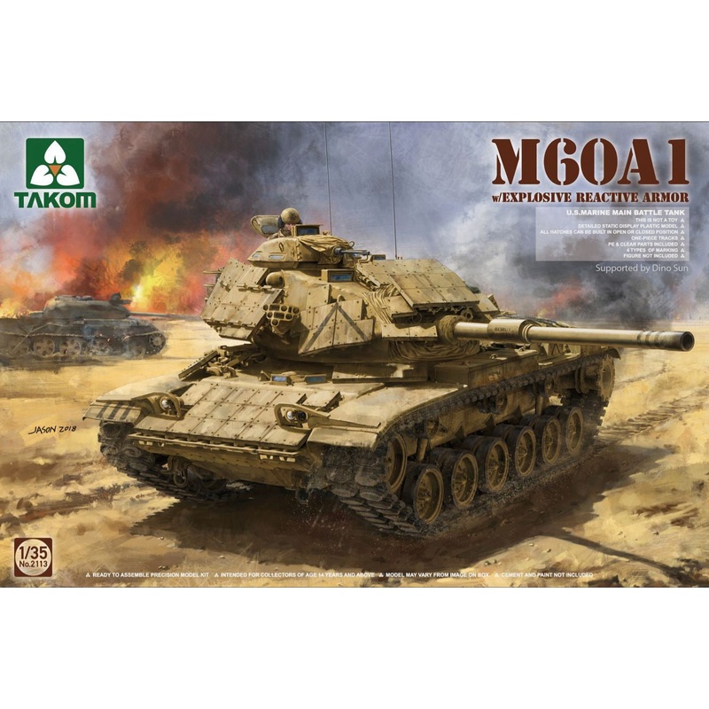 Takom 2113 1/35 M60A1 w/ERA