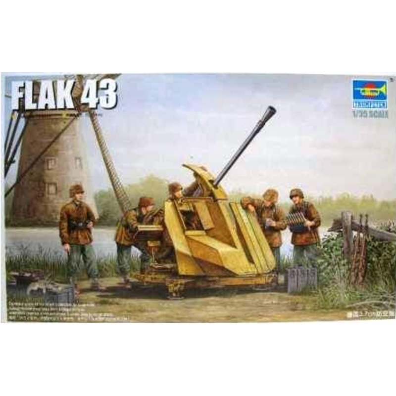 Trumpeter 02311 1/35 FLAK 43 (German 3.7cm Anti-Aircraft Gun)