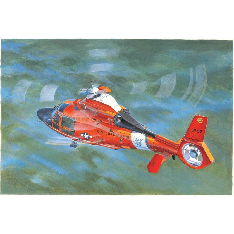 Trumpeter 05107 1/35 US Coast Guard HH-65C Dolphin in 1:35