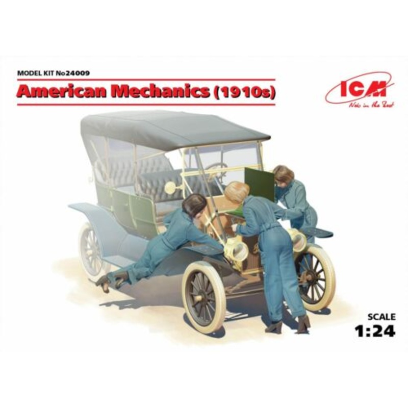 ICM 24009 1/24 American Mechanics (1910s)