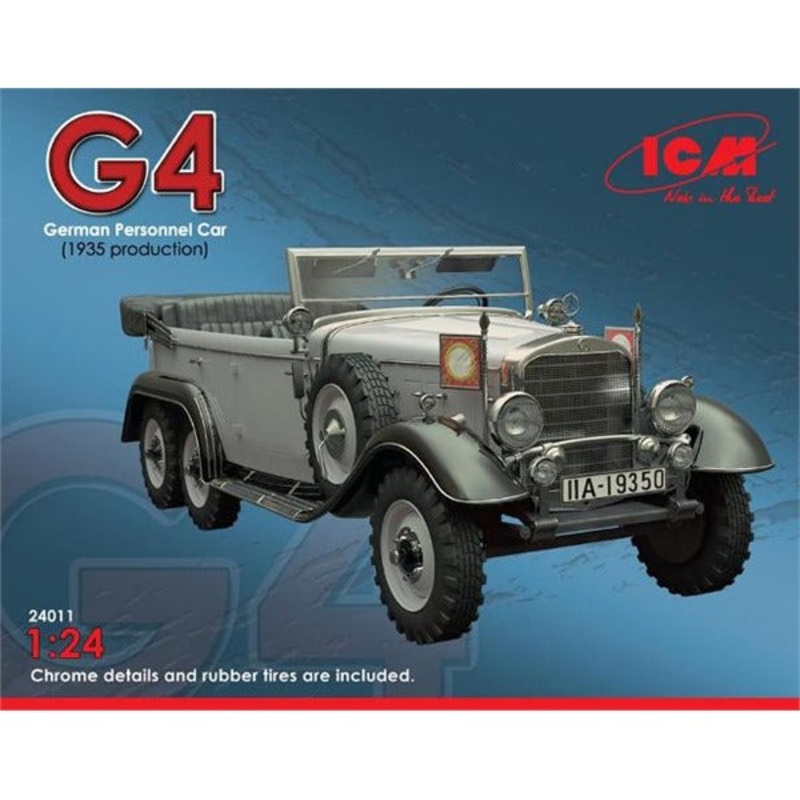 ICM 24011 1/24 G4 German Personnel Car (1935 Production)