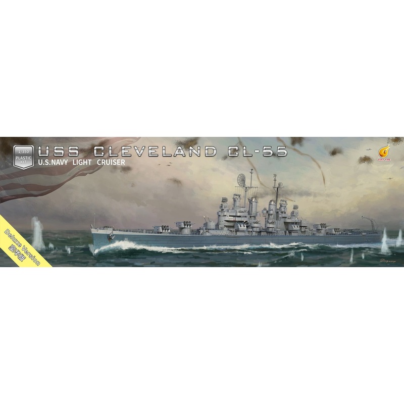 Very Fire VF350920 1/350 Scale USS Cleveland CL-55