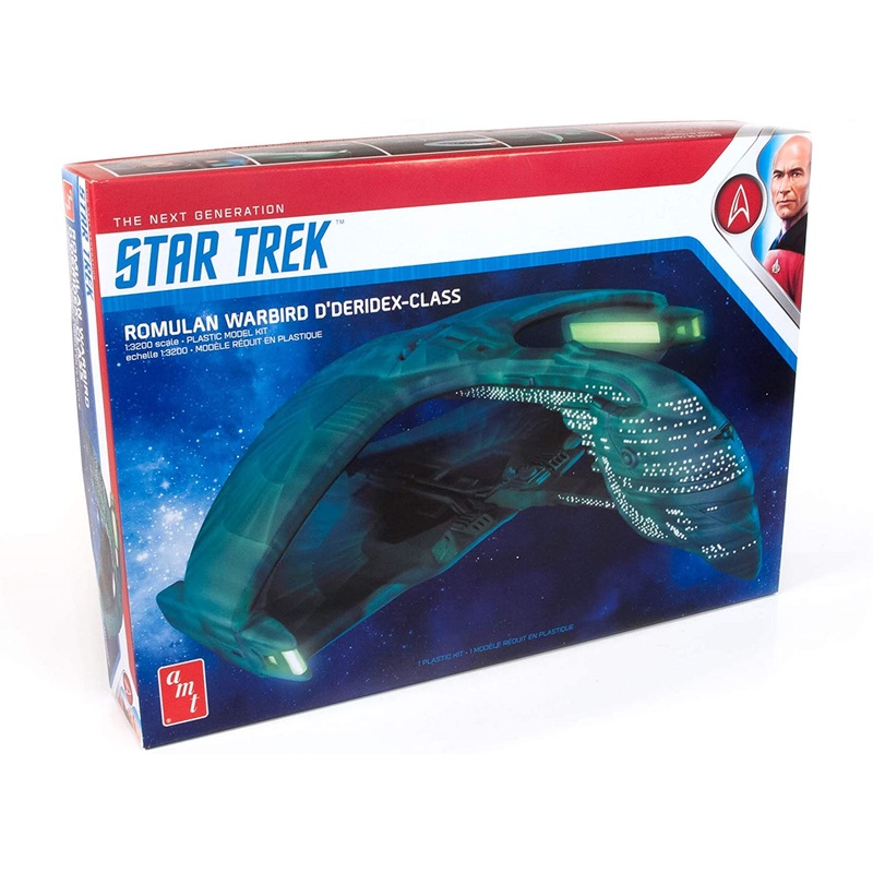 AMT 1125M 1/3200 Star Trek Romulan Warbird D'Deridex class