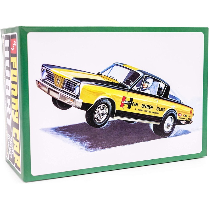 AMT 1153 1/25 '66 Plymouth Barracuda Hemi Under Glass