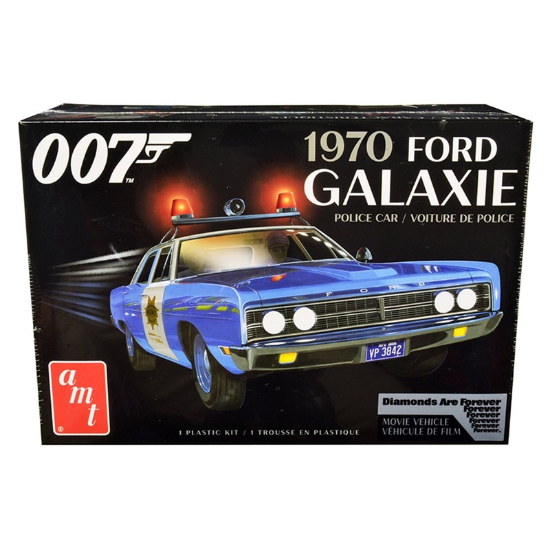 AMT 1172M 1/25 1970 Ford Galaxie Police Car