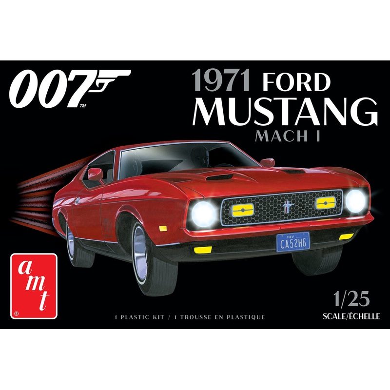 AMT 1187M 1/25 Bond 1971 Ford Mustang Mach I
