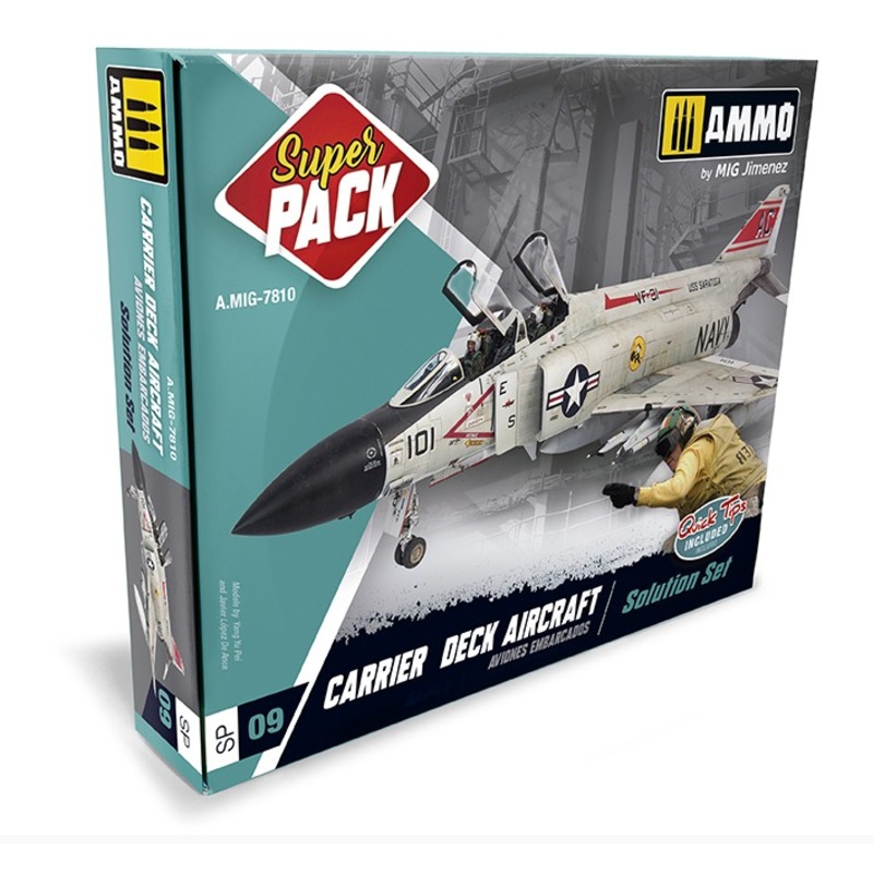 AMMO by Mig 7810 Super Pack Carrier Deck Aircraft Solution Set
